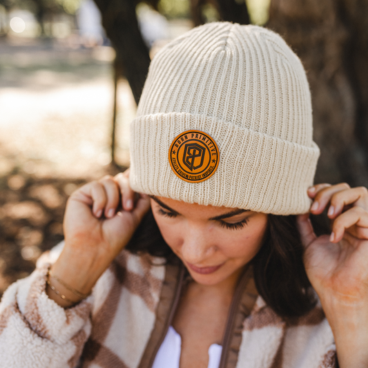 Heritage Knit Beanie (Oatmeal)