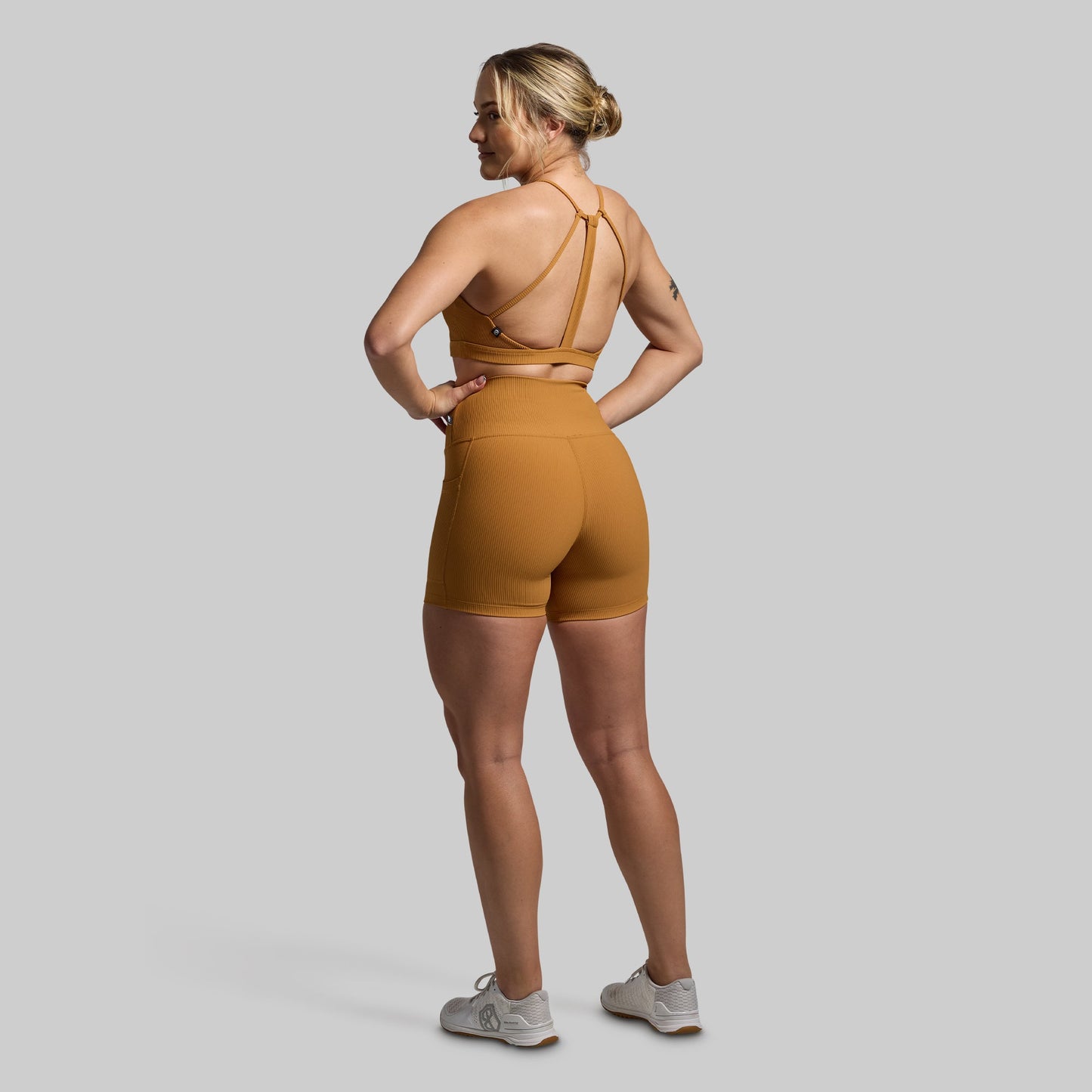 Break the Limits Sports Bra (Biscuit)