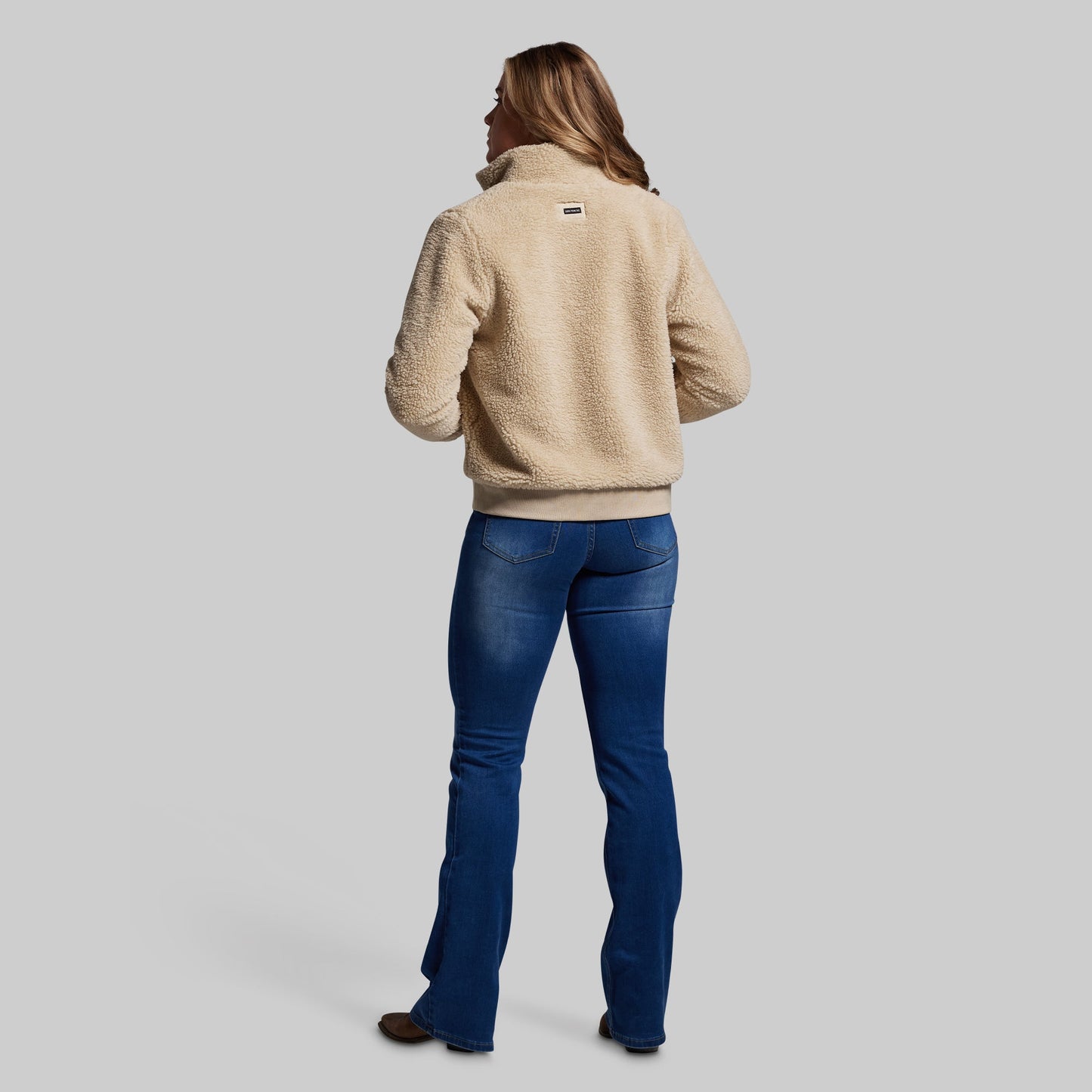 Women's All Season Sherpa Full Zip (Oatmeal)