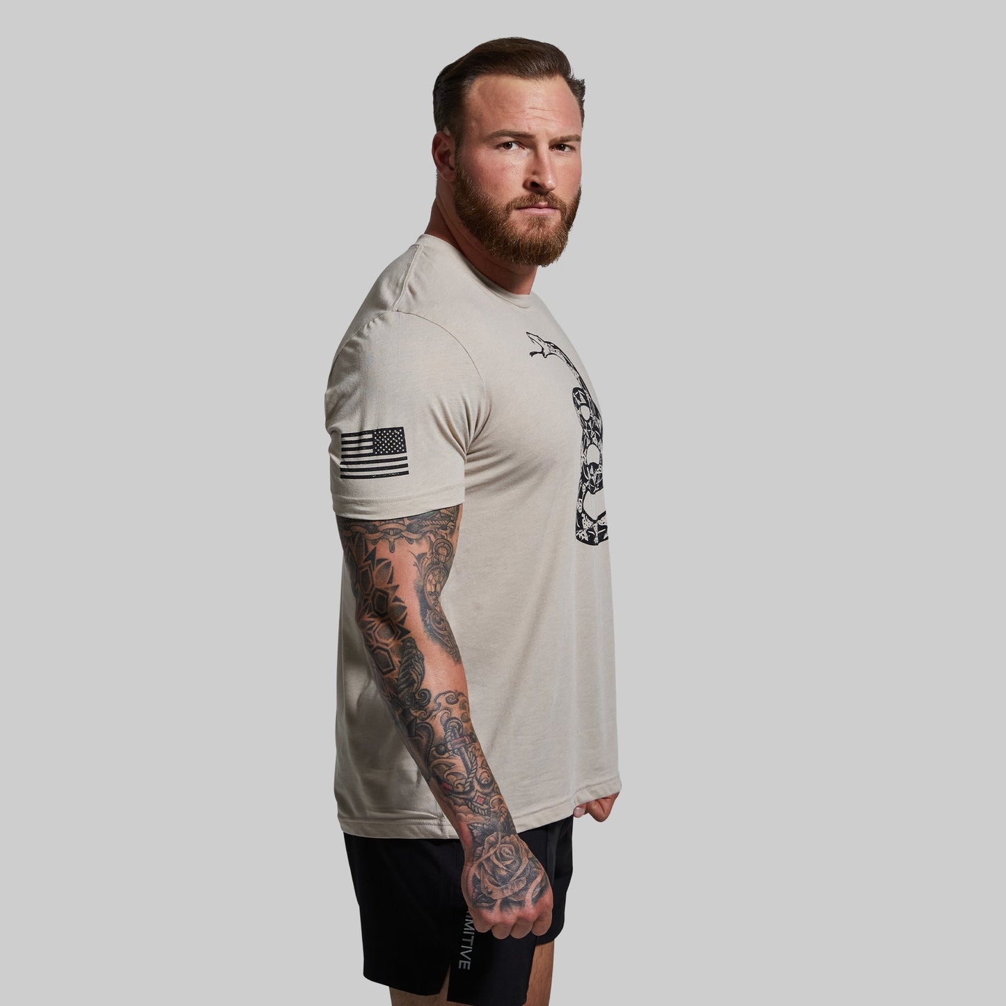 Gadsden Flag Tee (Tan)