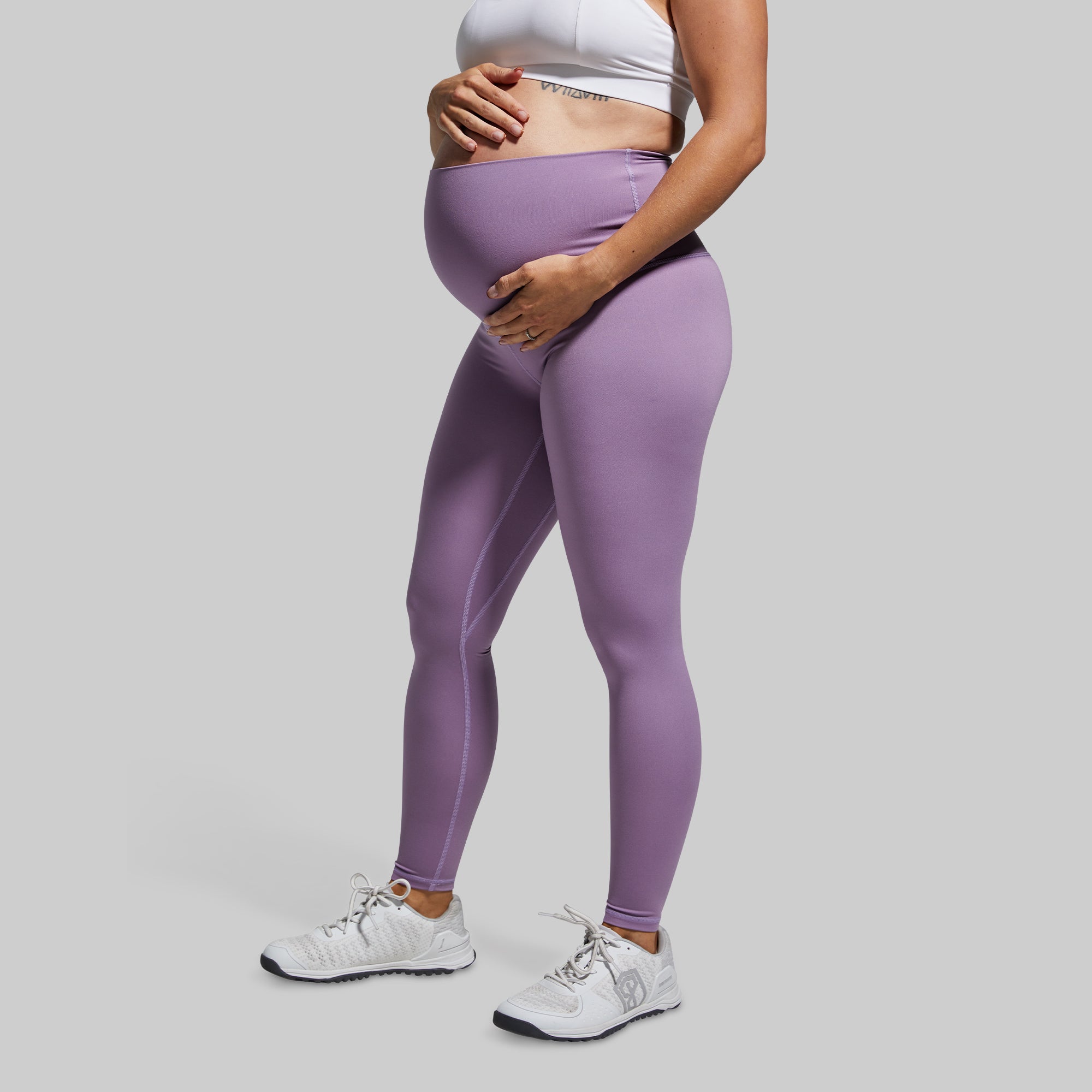 Women's Purple Workout Leggings for Pregnancy – Born Primitive EU