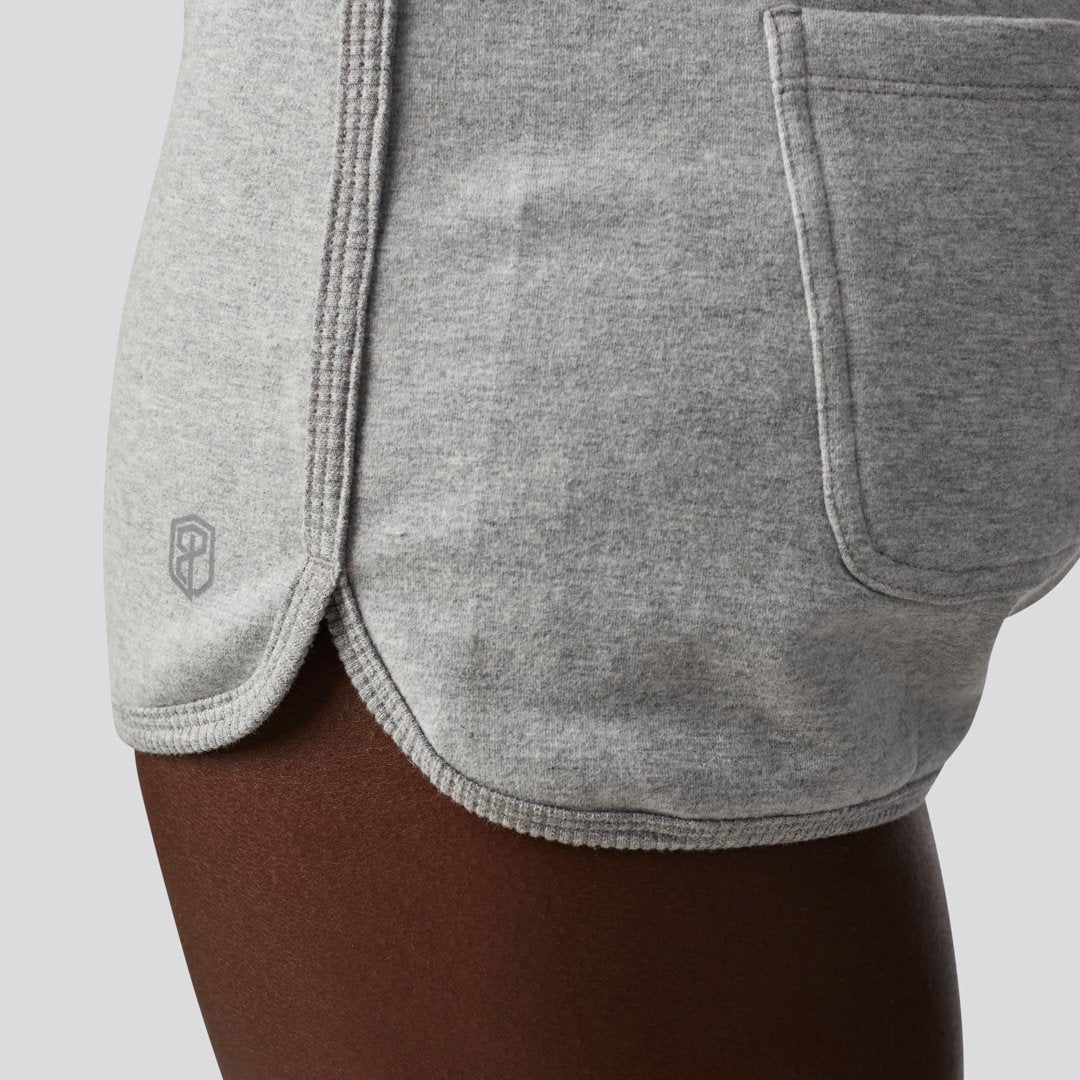 Unmatched Comfy Short (Heather Grey)
