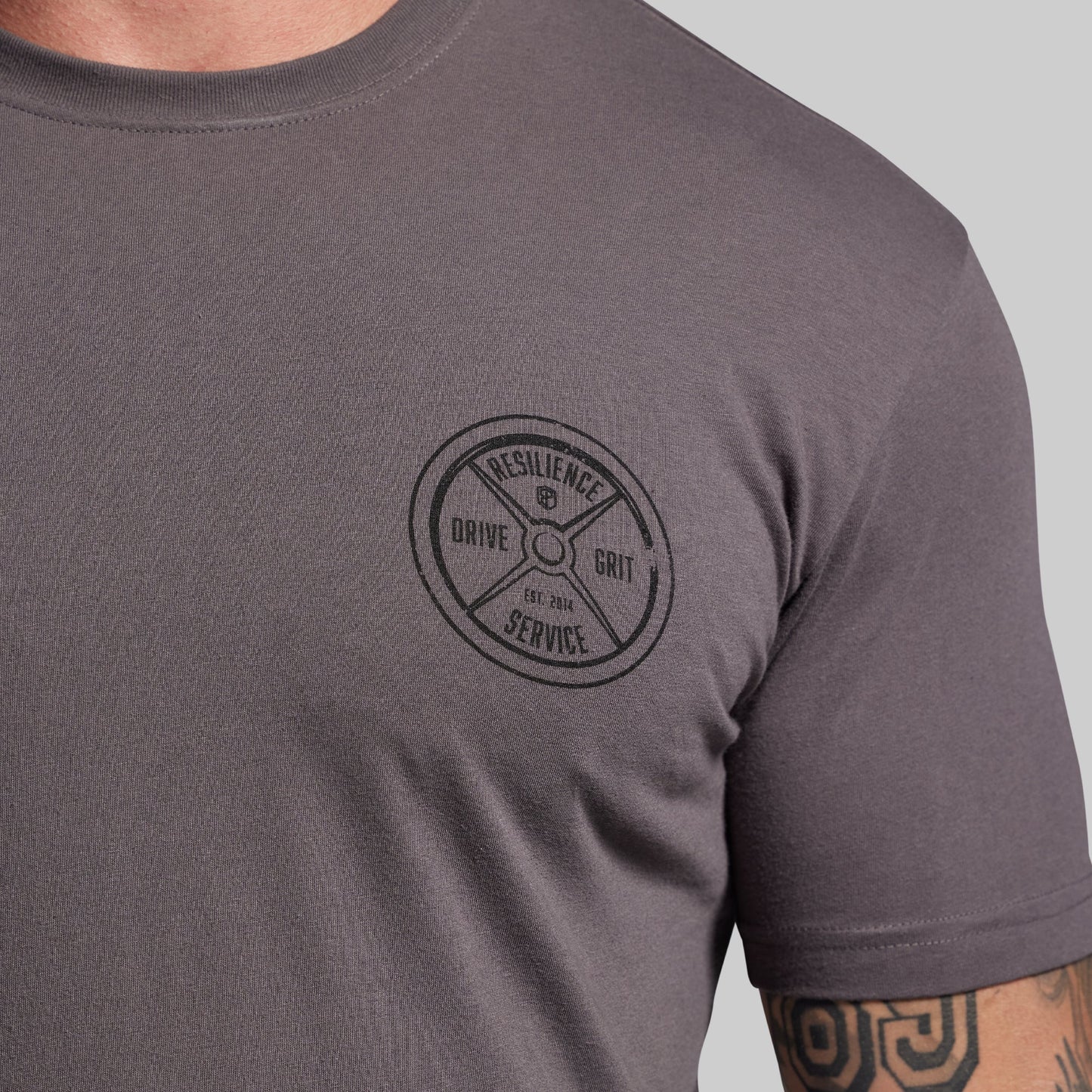 Stay Resilient Tee (Heavy Metal)