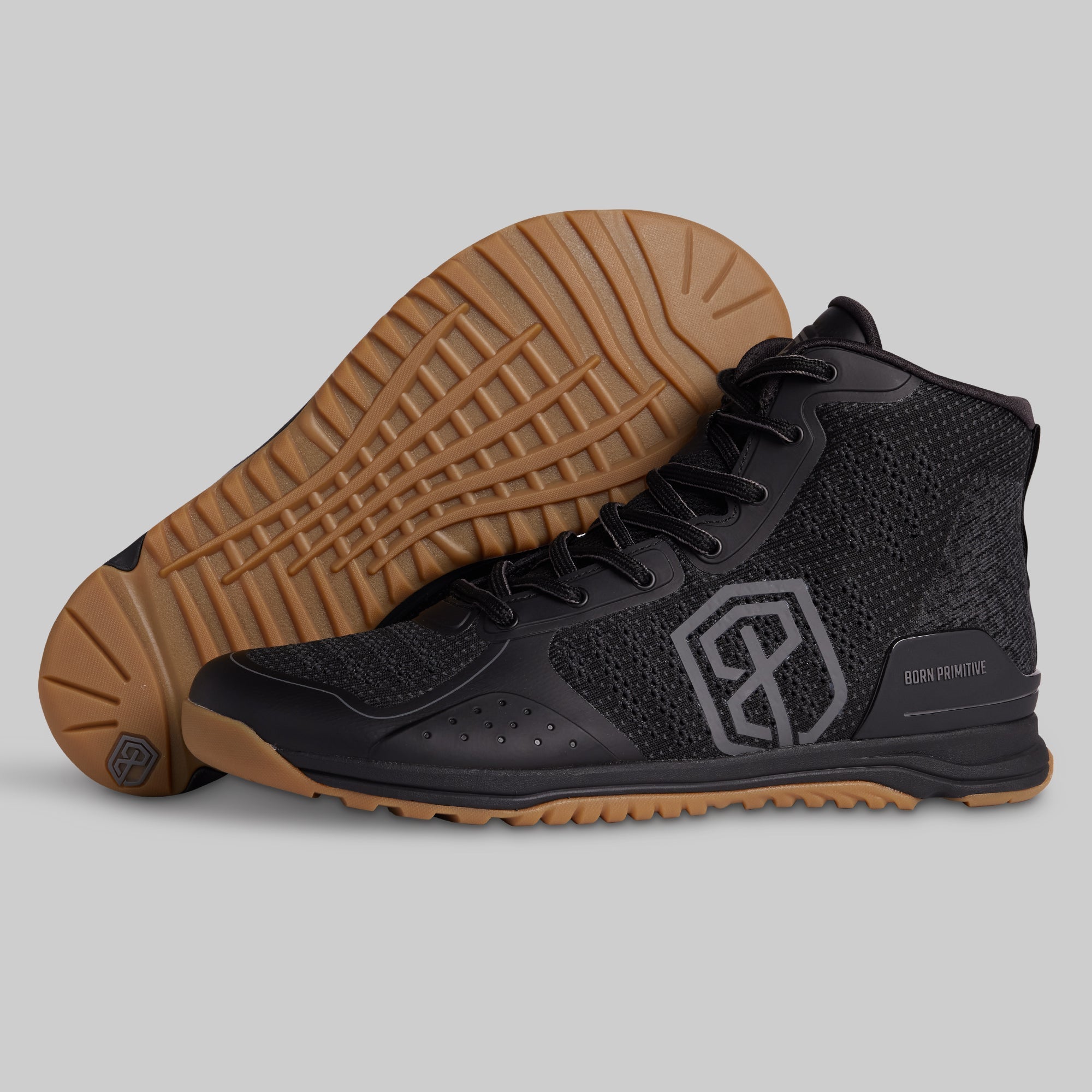 Men's Savage 1 High Top (Black/Gum) – Born Primitive EU