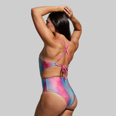 Isle One Piece Swimsuit (Fluorescent Festival)