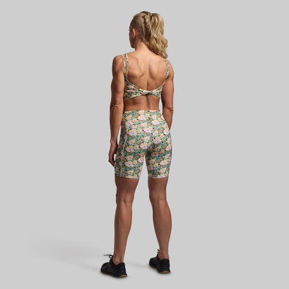 Don't Get It Twisted Sports Bra (Petal Perfect)