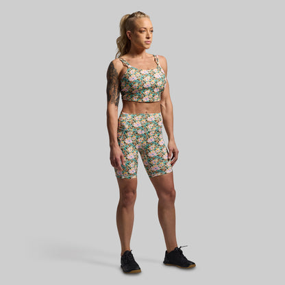 Don't Get It Twisted Sports Bra (Petal Perfect)