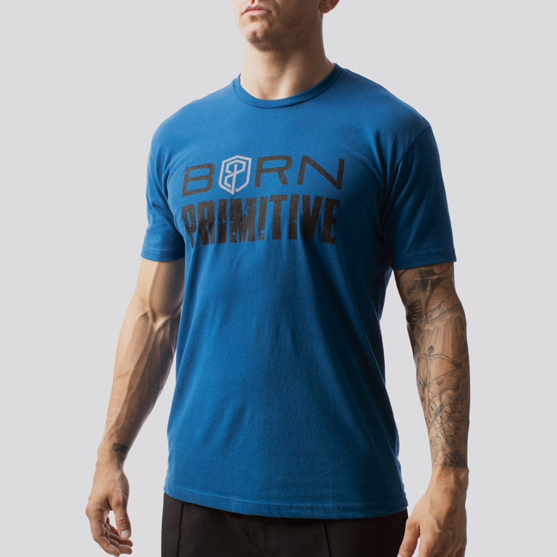The UK Brand Tee (Cool Blue)