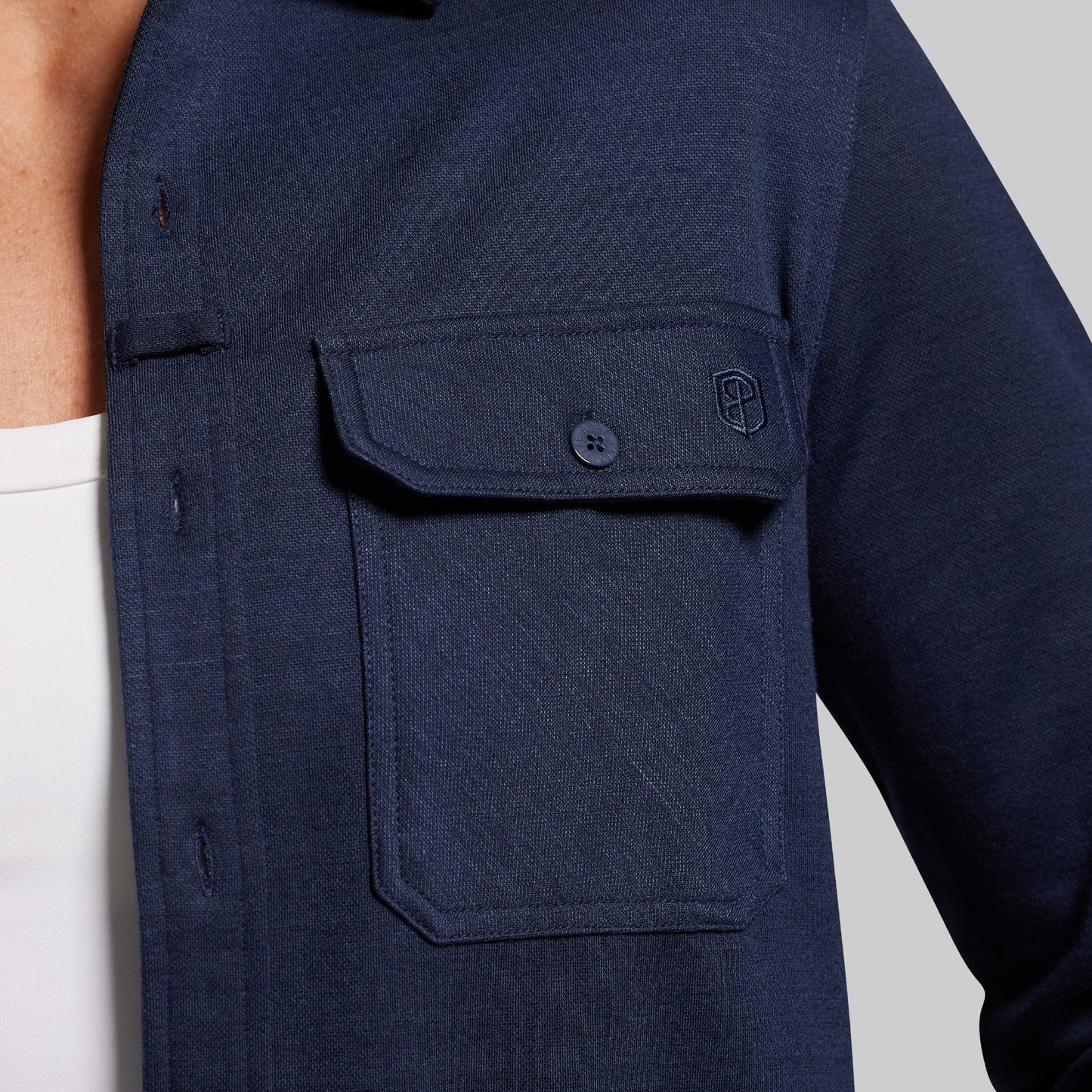 Woodsman Stretchy Flannel (BP Navy)