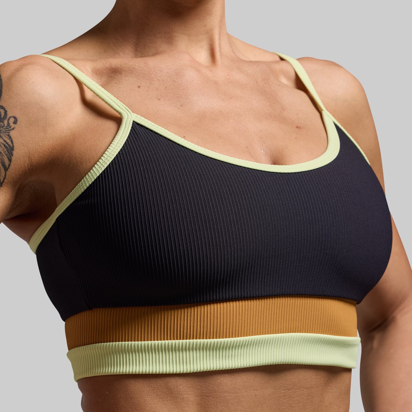 Out of Line Sports Bra (Glow)