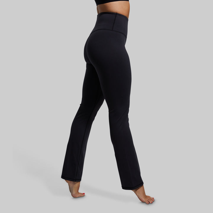 Black yoga trousers hot sale