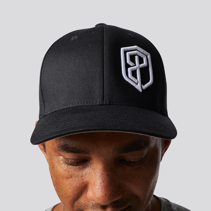 Logo FlexFit Hat (Black)