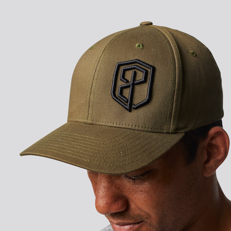 Logo FlexFit Hat (Tactical Green)
