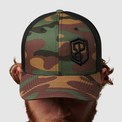 Born Primitive Trucker Hat (Camouflage)