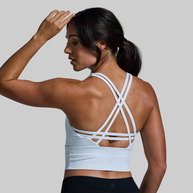 Crossfire Sports Bra (White)