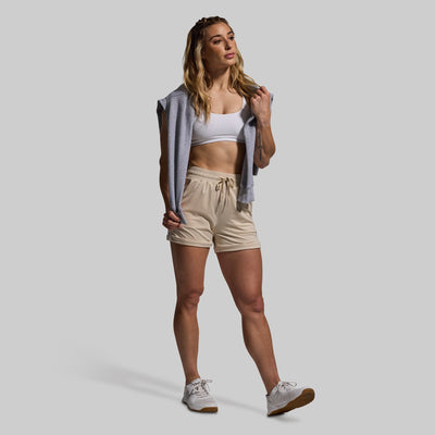 Women's Lounge Short (Oatmeal)