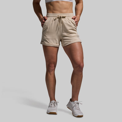 Women's Lounge Short (Oatmeal)