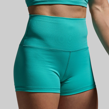 New Heights Original Booty Short (Turquoise)