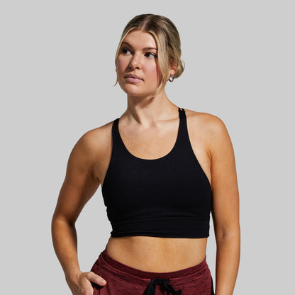 Untamed Original Sports Bra (Black)