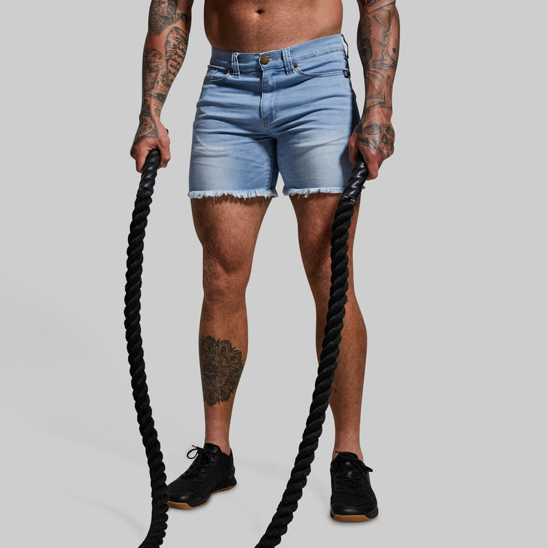 FLEX Stretchy Jort (Denim 6")