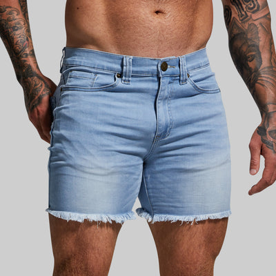 FLEX Stretchy Jort (Denim 6")