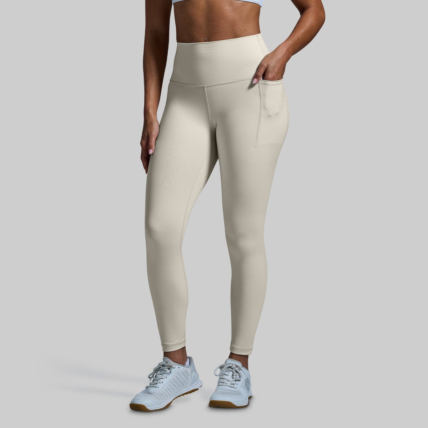 Your Go To Legging w/ Pockets 2.0 (Oatmeal)