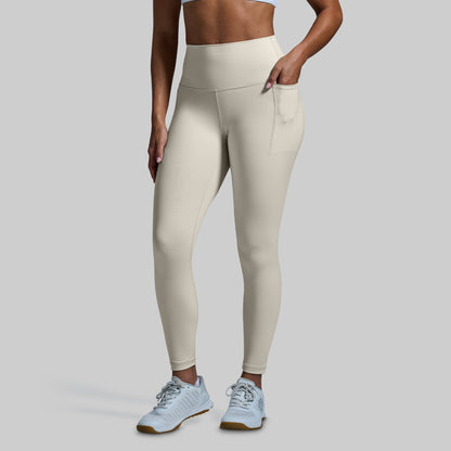 Your Go To Legging w/ Pockets 2.0 (Oatmeal)