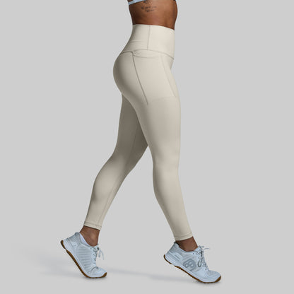 Your Go To Legging w/ Pockets 2.0 (Oatmeal)
