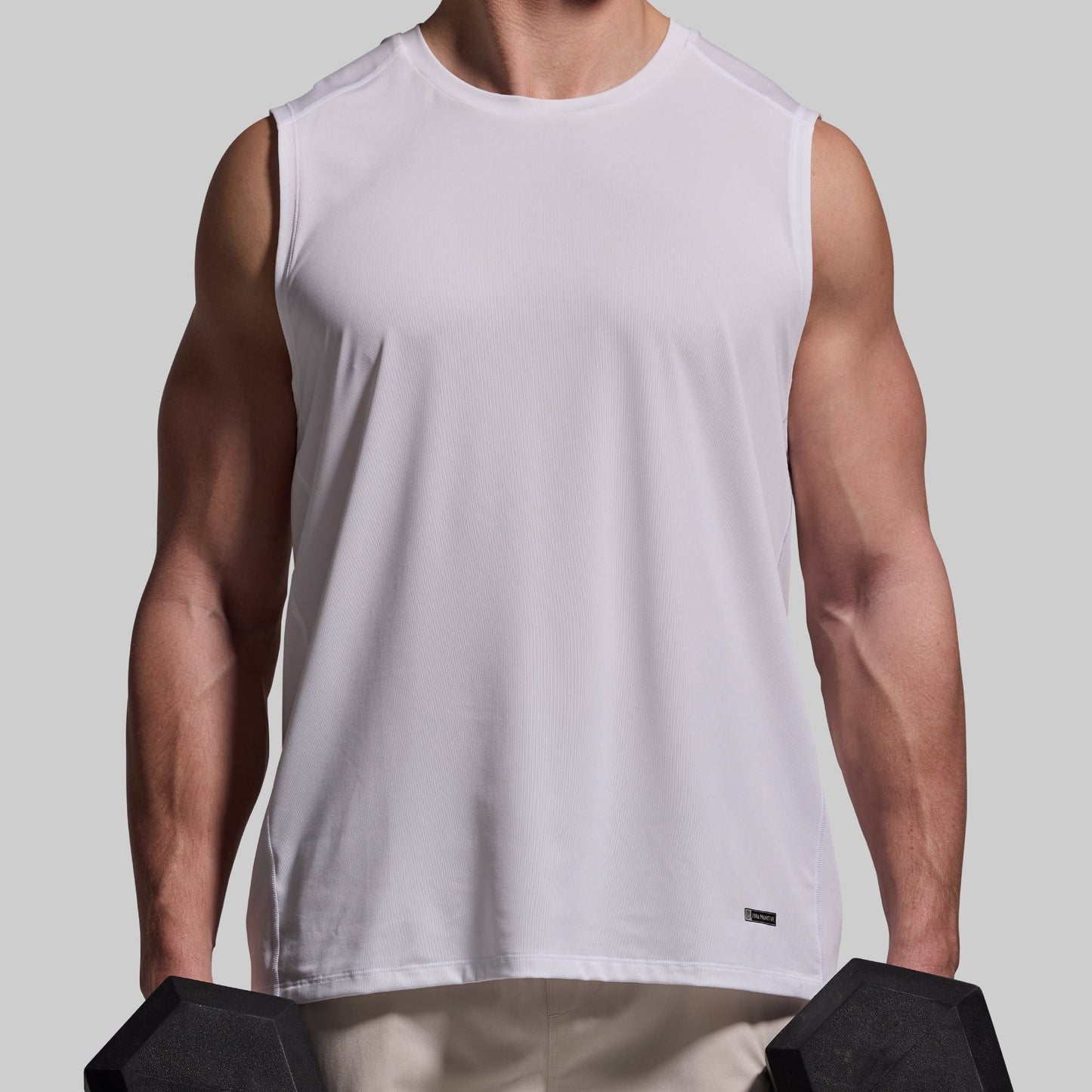 Training Muscle Tank (White)