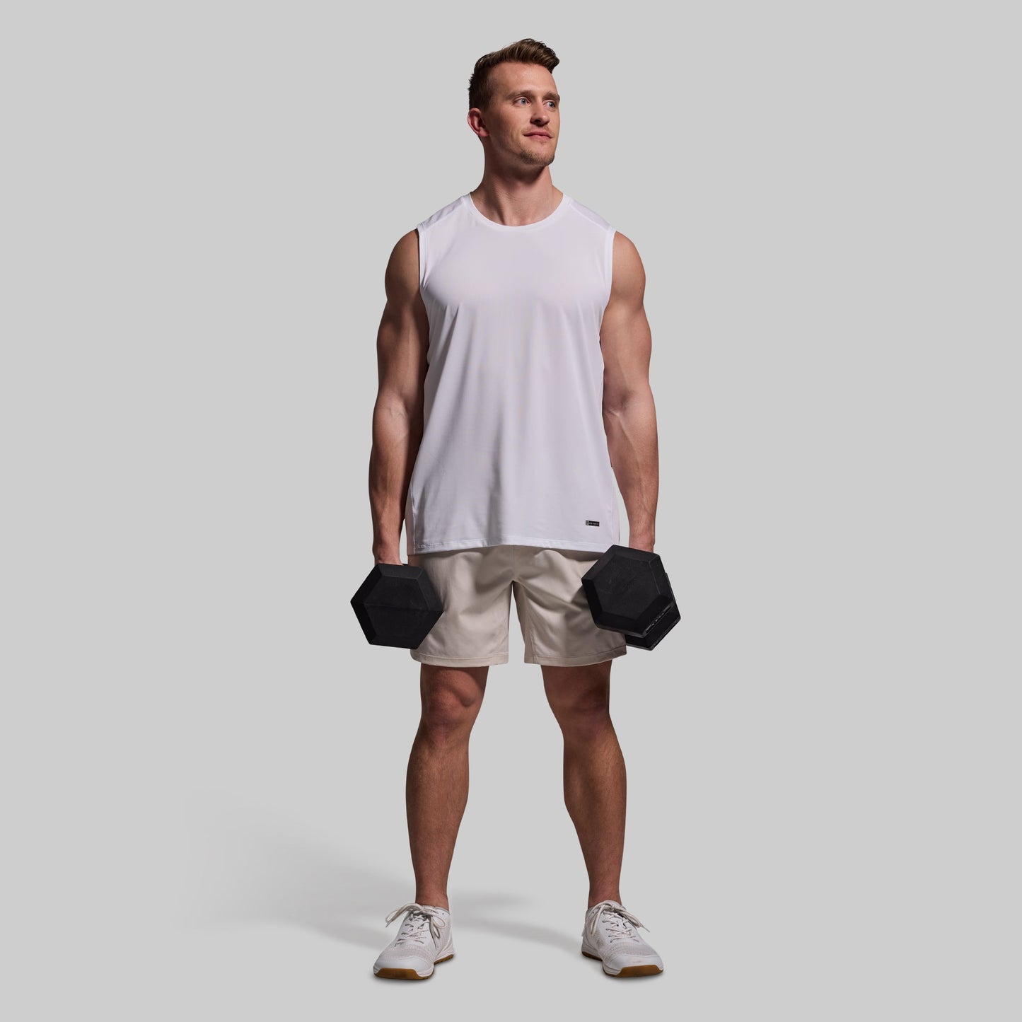 Training Muscle Tank (White)