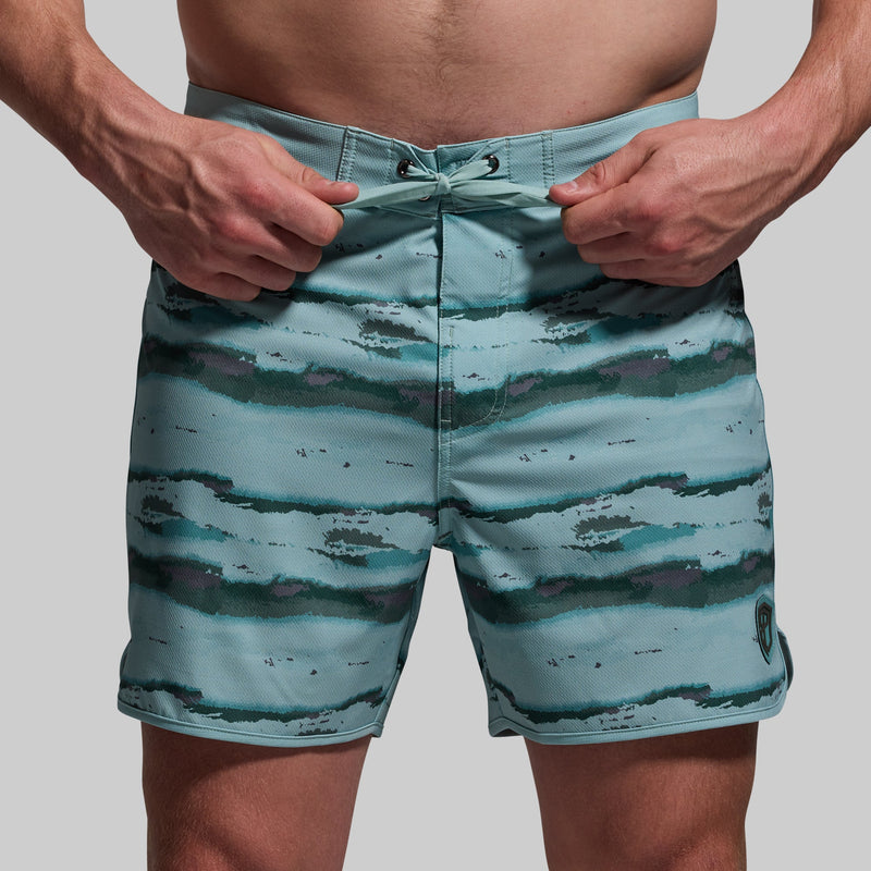 Island Short 5" (Camo Waves)