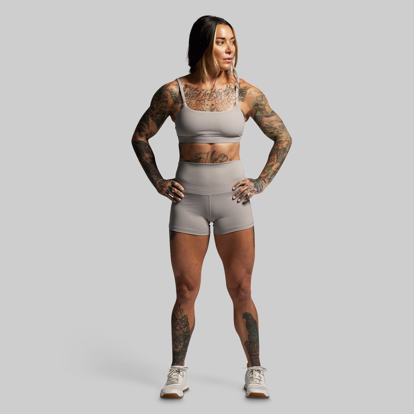 Reset Sports Bra (Stone)