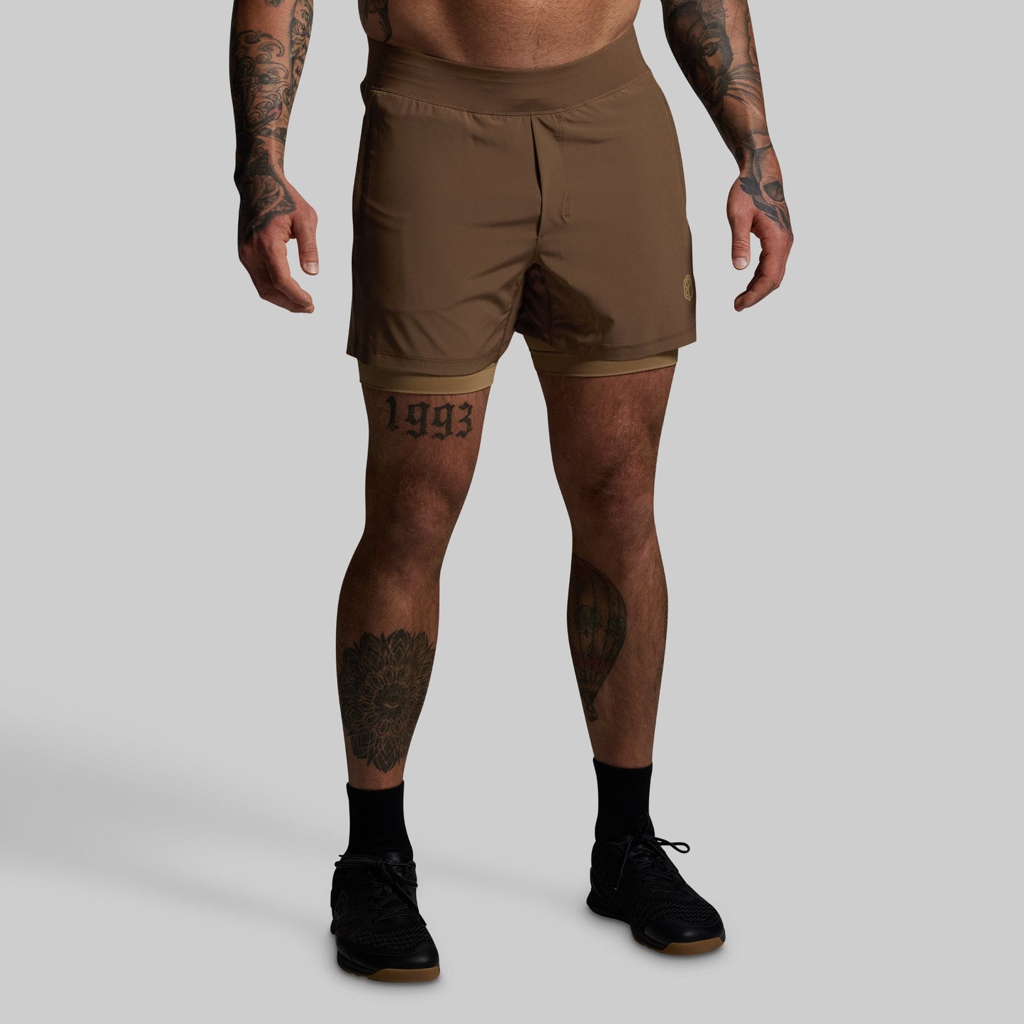 Versatile Short w/ Compression 5" (Coyote Brown)