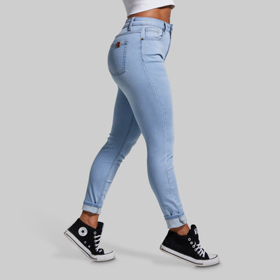 FLEX Stretchy High-Rise Skinny Jean (Light Wash)