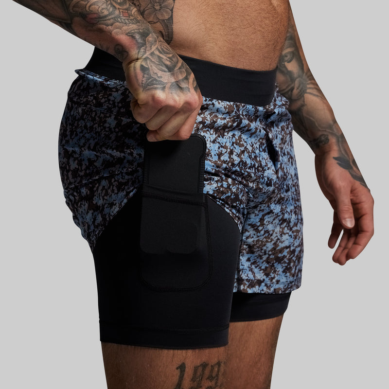 Versatile Short w/ Compression 5" (Speckle)