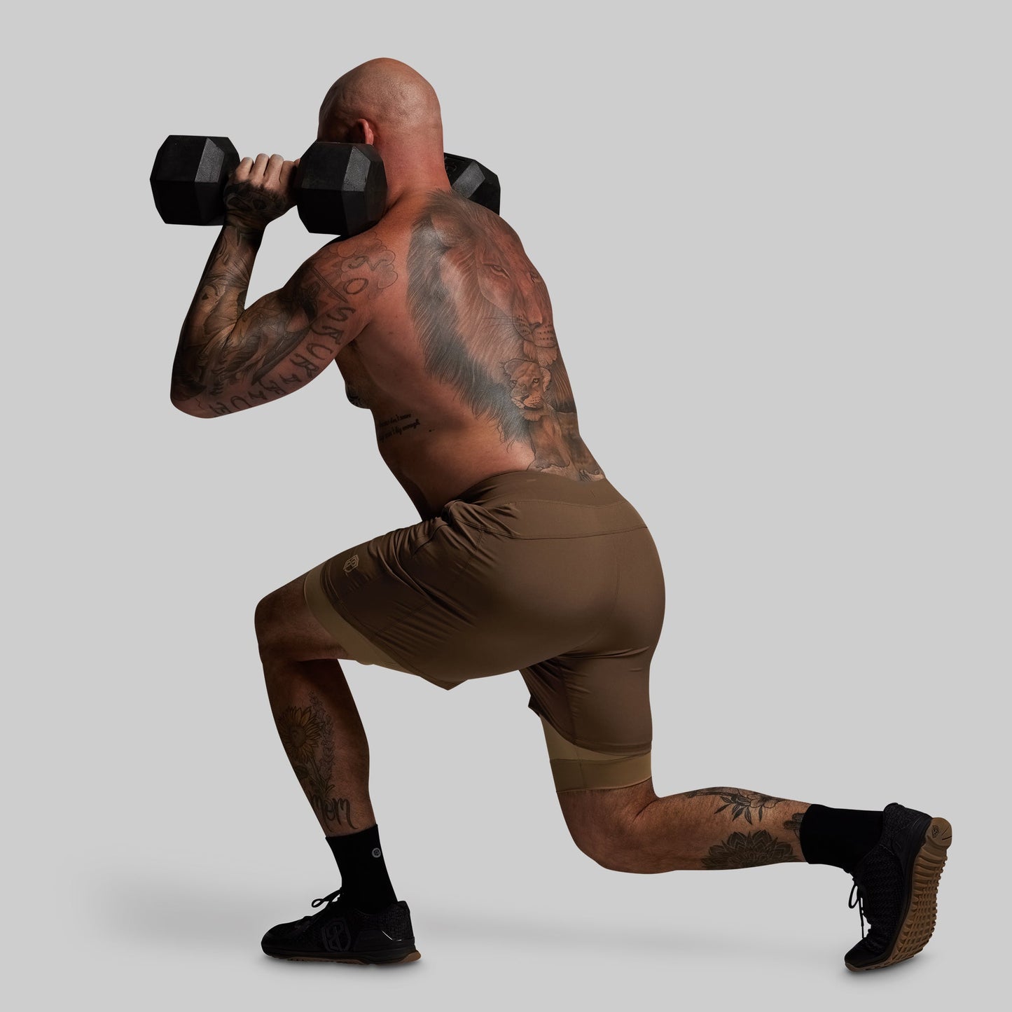 Versatile Short w/ Compression 7" (Coyote Brown)