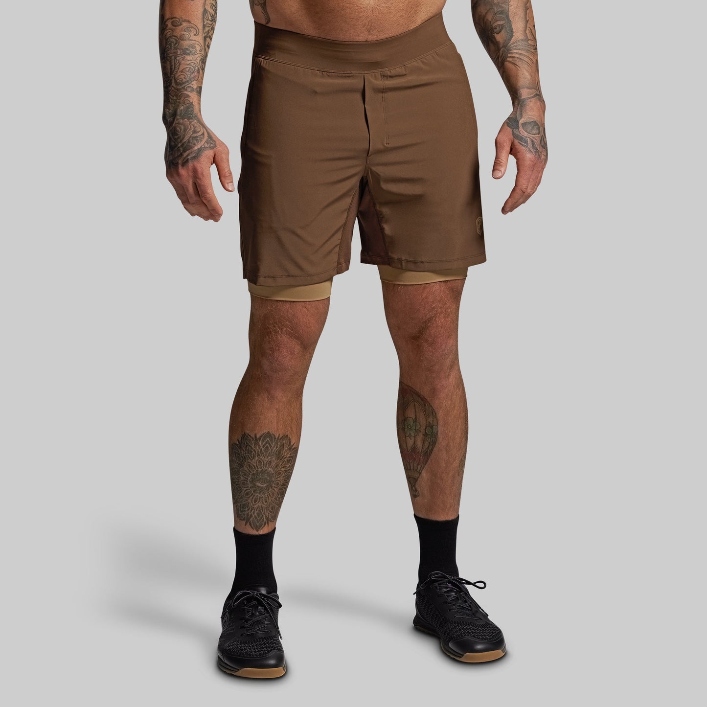 Versatile Short w/ Compression 7" (Coyote Brown)