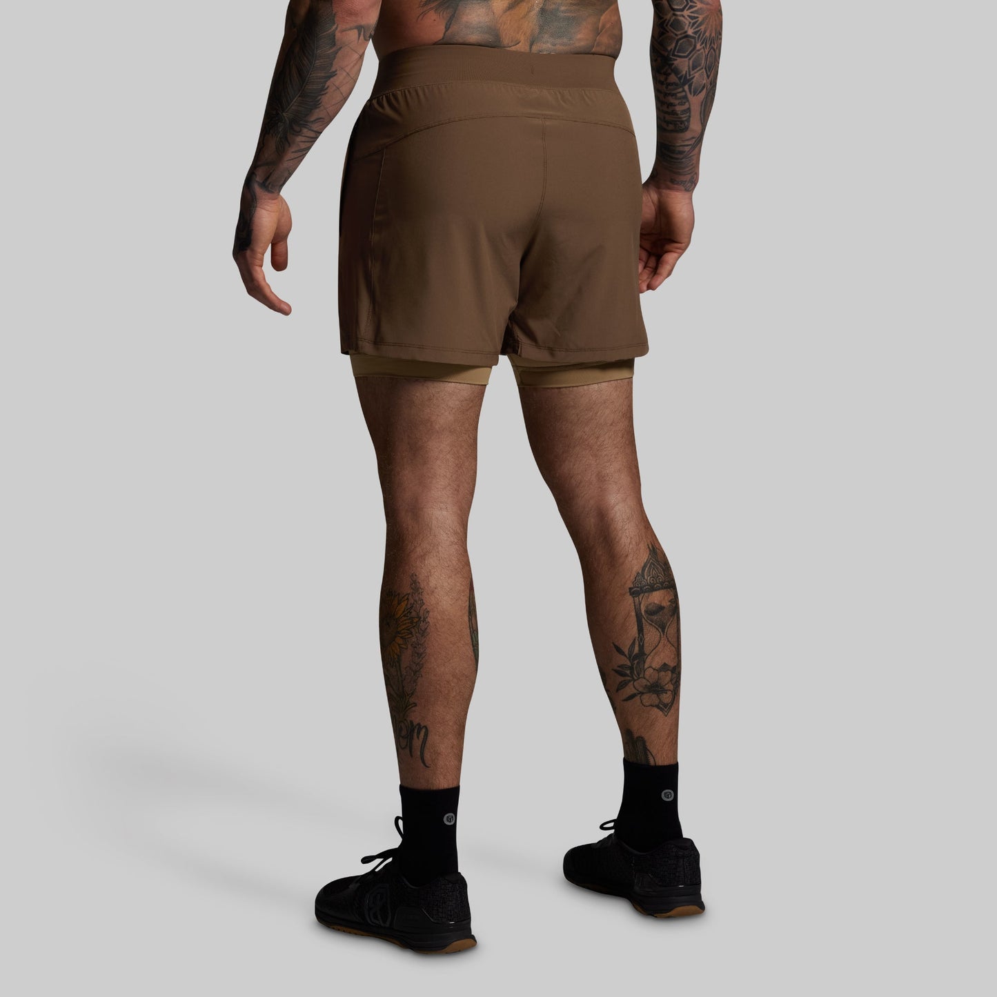 Versatile Short w/ Compression 5" (Coyote Brown)