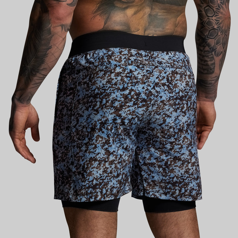 Versatile Short w/ Compression 7" (Speckle)