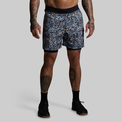 Versatile Short w/ Compression 7" (Speckle)
