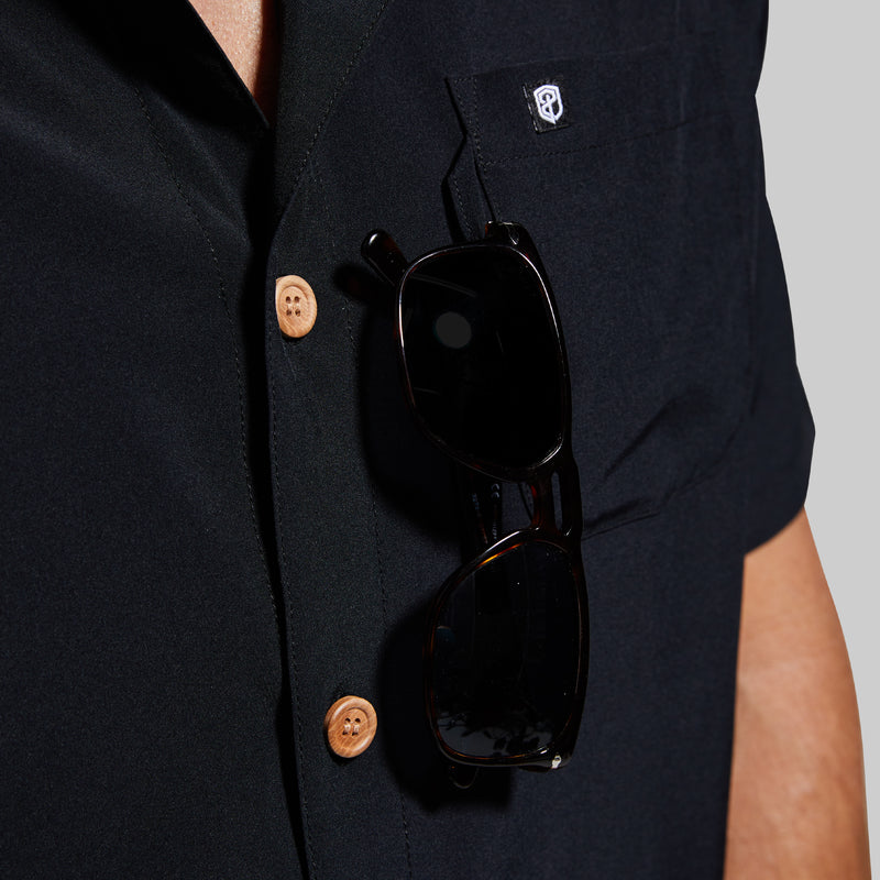 Voyager Button Up (Black)