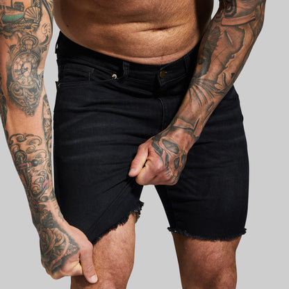 FLEX Stretchy Jort 7" (Black)