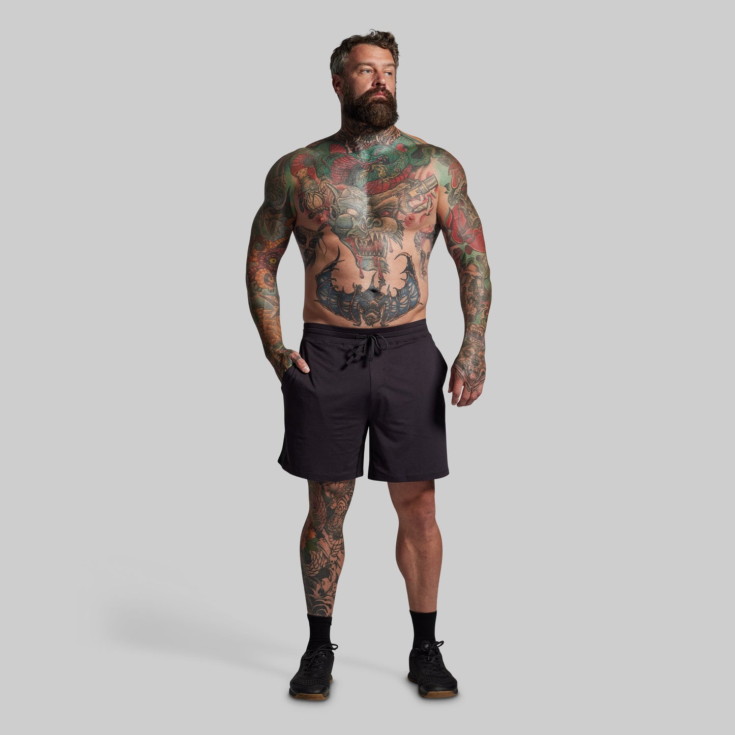 BP Premium Basic All-In-One Short (Black)