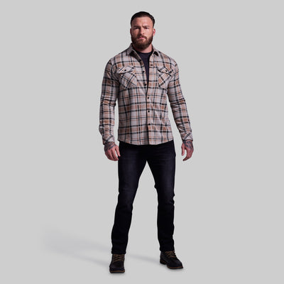 Woodsman Stretchy Flannel (Brushwood)