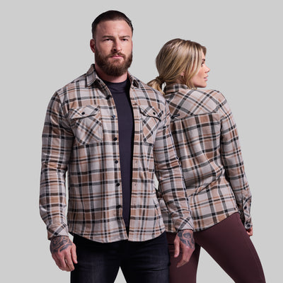 Woodsman Stretchy Flannel (Brushwood)