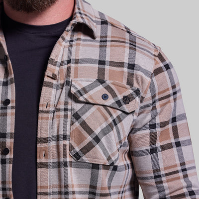 Woodsman Stretchy Flannel (Brushwood)