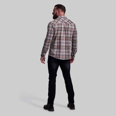 Woodsman Stretchy Flannel (Brushwood)