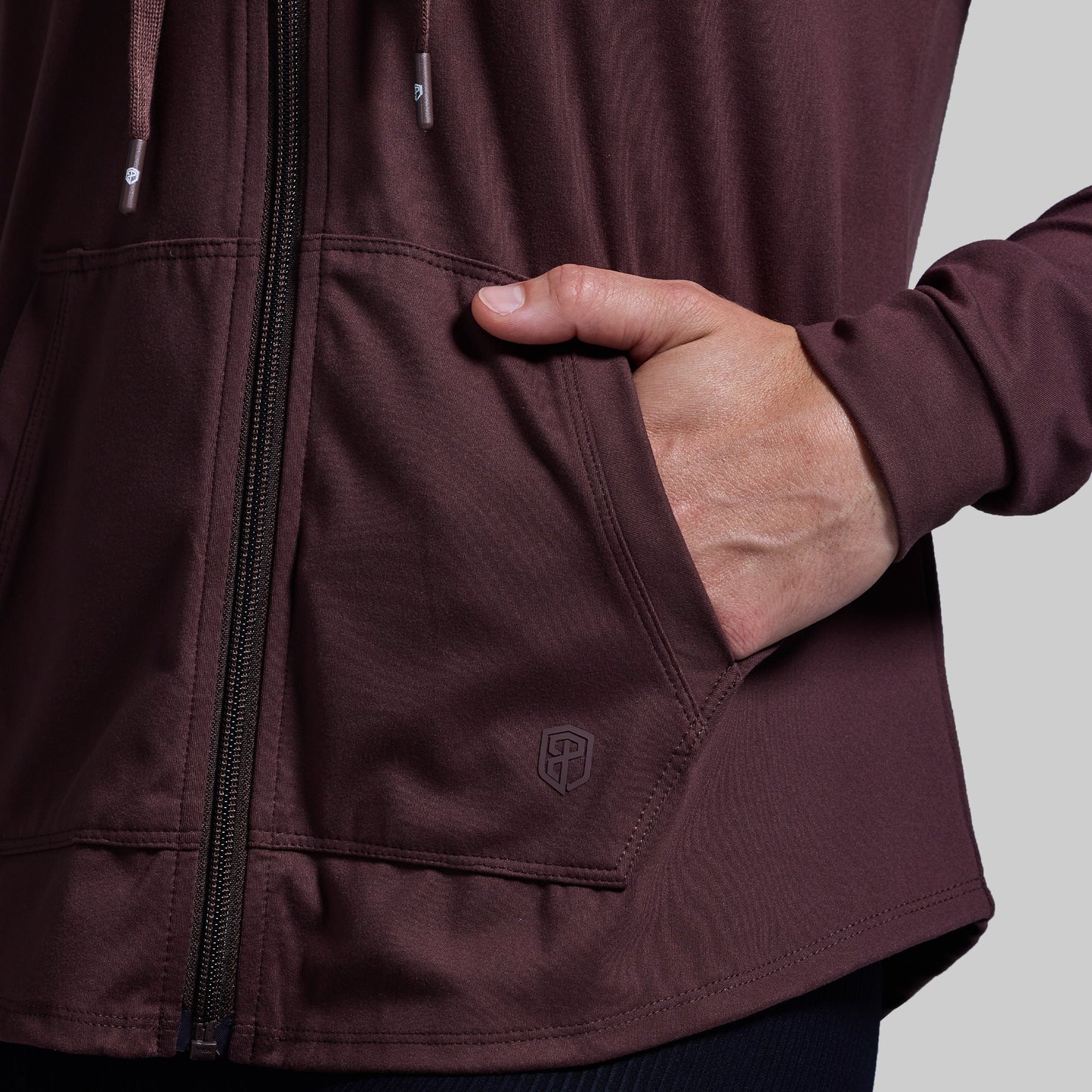 Weekender Zip Up Hoodie (French Roast)