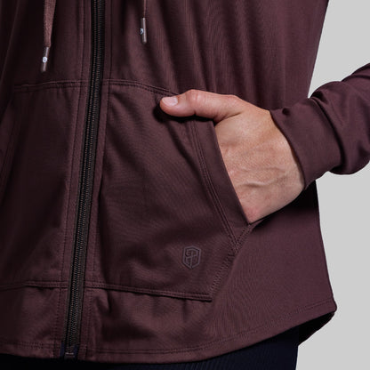 Weekender Zip Up Hoodie (French Roast)