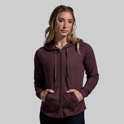 Weekender Zip Up Hoodie (French Roast)